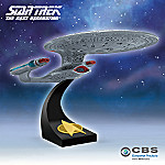 U.S.S. Enterprise NCC-1701-D Figurine: Collectible Star Trek Memorabilia